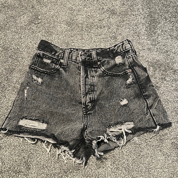 wild fable black jean shorts size 00 - Picture 1 of 2
